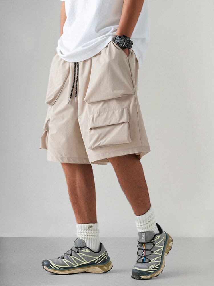 Soft Breathable Cargo Shorts Shorts coofandy 