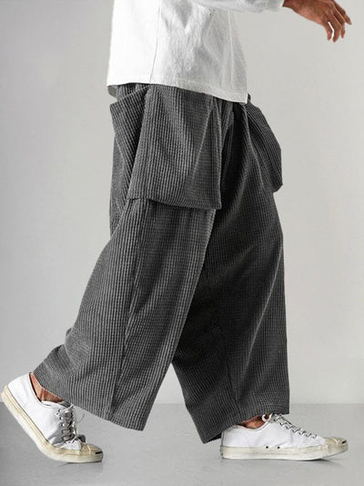 Casual Loose Corduroy Pants Pants coofandy 