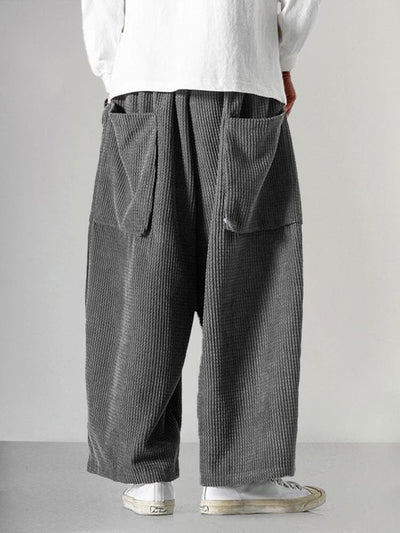 Casual Loose Corduroy Pants Pants coofandy 