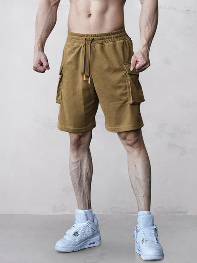 Comfy Sports Cargo Shorts Shorts coofandy Brown M 
