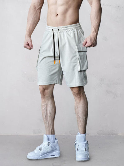 Comfy Sports Cargo Shorts Shorts coofandy Light Grey M 