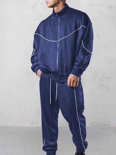 Casual Full Zip Tracksuit Set Sets coofandystore 