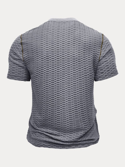 Stylish Breathable Henley Shirt T-shirt coofandy 