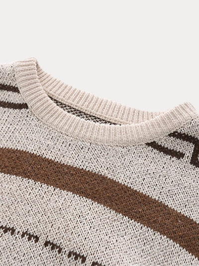 Stylish Creative Graphic Sweater Sweaters coofandy 
