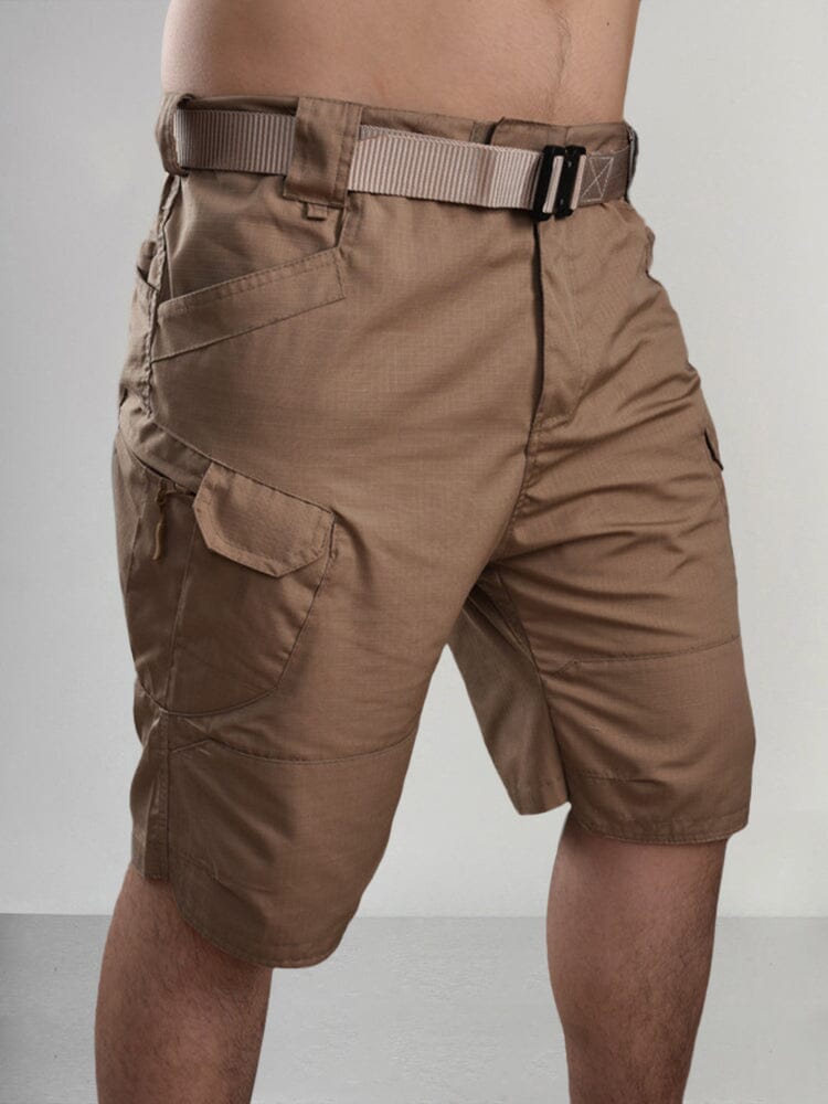 Classic Comfy Cargo Shorts Shorts coofandy Brown S 