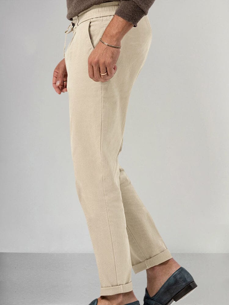 Casual Drawstring Straight Pants Pants coofandystore 