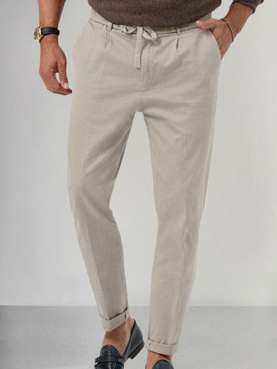 Casual Drawstring Straight Pants Pants coofandystore Grey M 