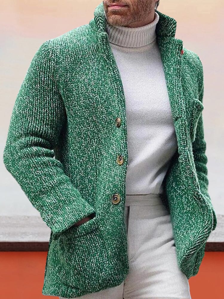 Causal Comfy Sweater Coat Coat coofandy Green M 