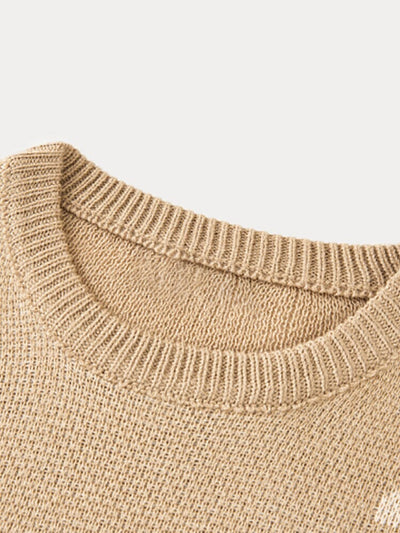 Soft Pullover Jacquard Sweater Sweater coofandy 