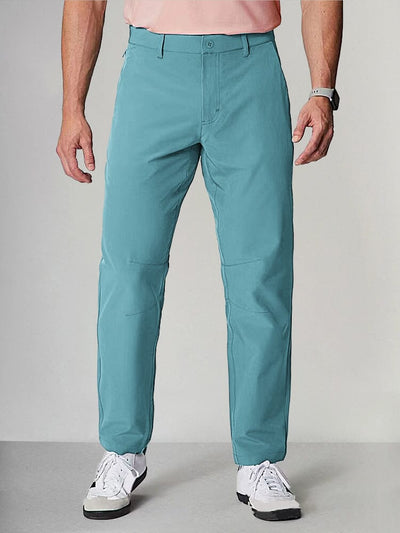 Basic Straight Suit Pants Pants coofandy Clear Blue S 