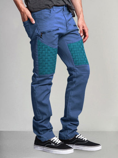 Stylish Splicing Cargo Pants Pants coofandy 