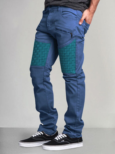 Stylish Splicing Cargo Pants Pants coofandy 