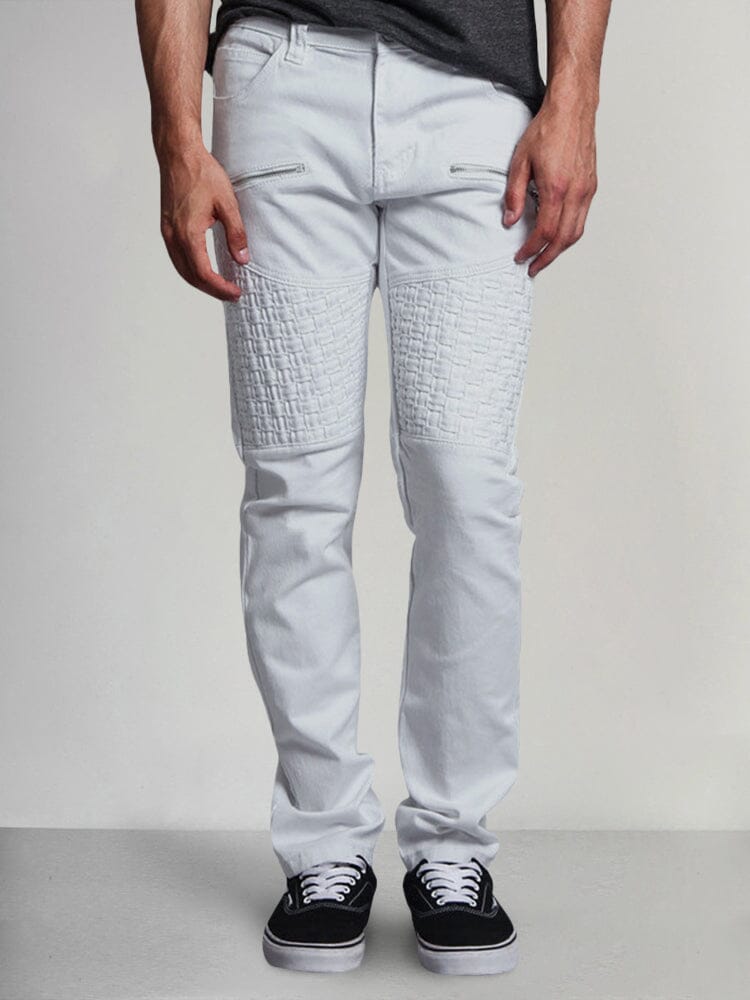 Stylish Splicing Cargo Pants Pants coofandy Grey M 