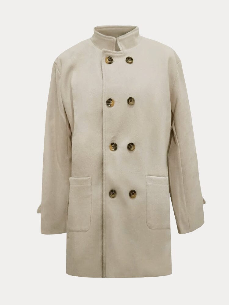 Classic Double Breasted Coat Coat coofandy 