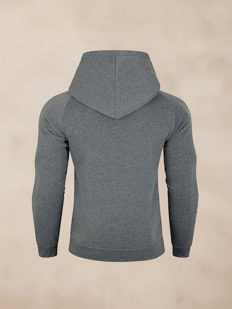 Thermal Athleisure Zipper Hoodie Hoodies coofandy 