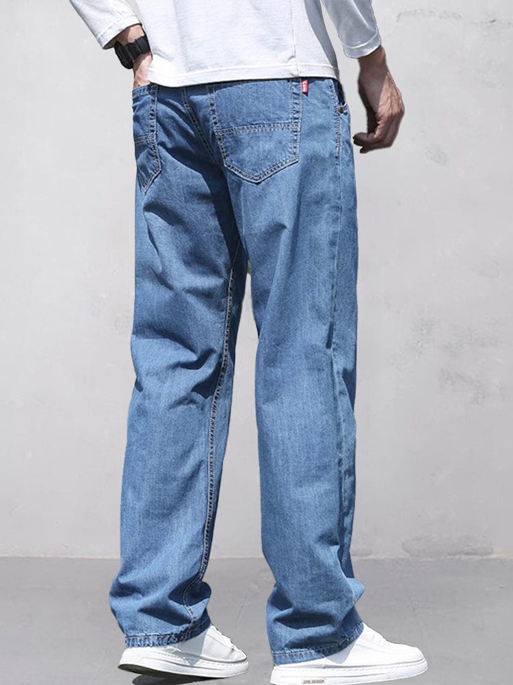 100% Cotton Straight Leg Jeans – COOFANDY
