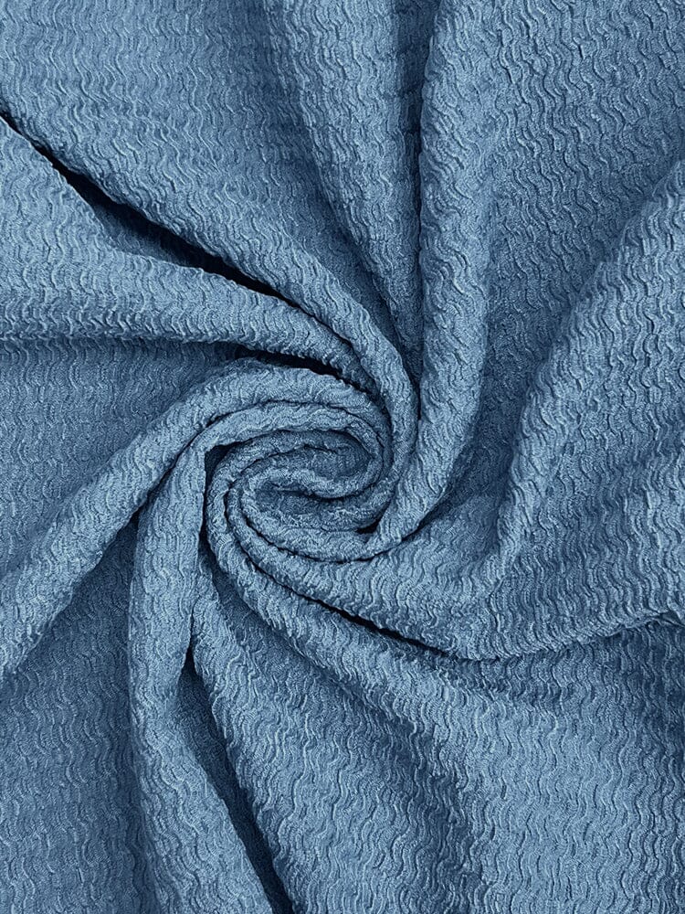 Casual Water Ripple Textured Shirt Set – COOFANDY