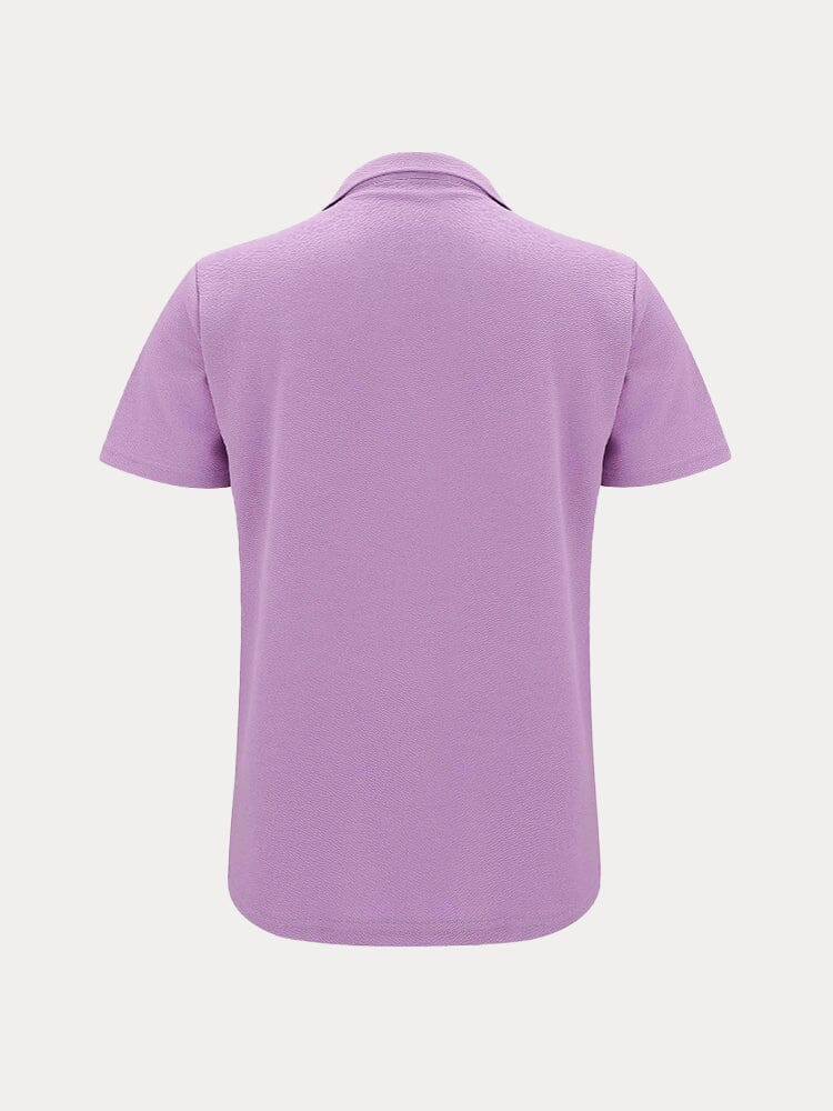 Casual Simple Textured Shirt Shirts coofandy 