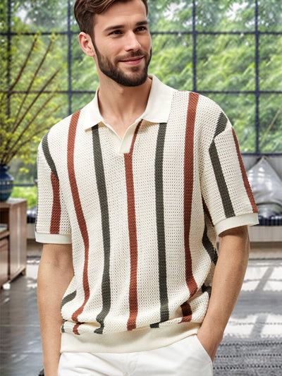 Stylish Breathable Knit Shirt Shirts coofandy PAT2 M 