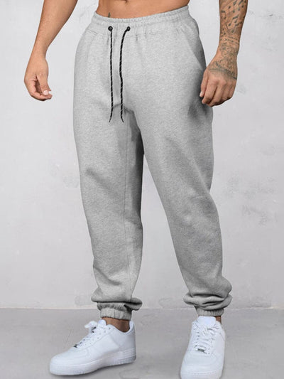 Casual Beam Feet Jogger Pants Sweatpants coofandy Light Grey S 