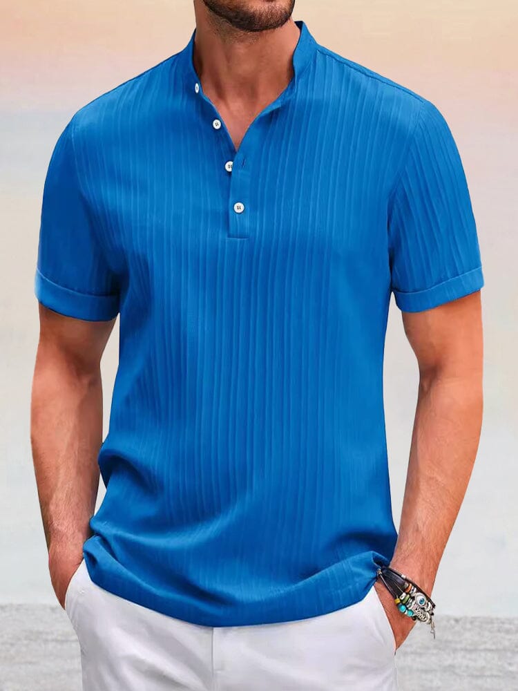 Maglietta serafino a nido d'ape da uomo | Ralph Lauren® IT Maglietta serafino a nido d'ape da uomo | Ralph Lauren® IT