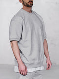 Essential Laid-Back T-shirt T-Shirt coofandy 