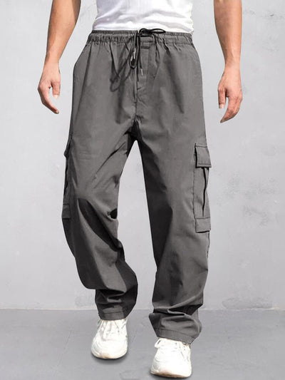 Casual Urban Explorer Cargo Pants Pants coofandy Dark Grey M 
