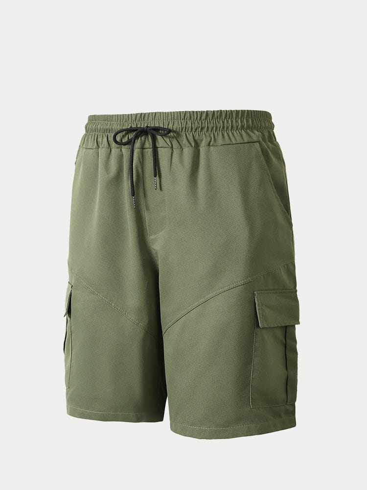 Casual Drawstring Outdoor Cargo Shorts Shorts coofandy 