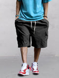 Versatile Utility Cargo Shorts Shorts coofandy Black S 