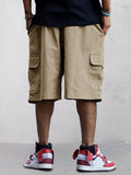 Versatile Utility Cargo Shorts Shorts coofandy 