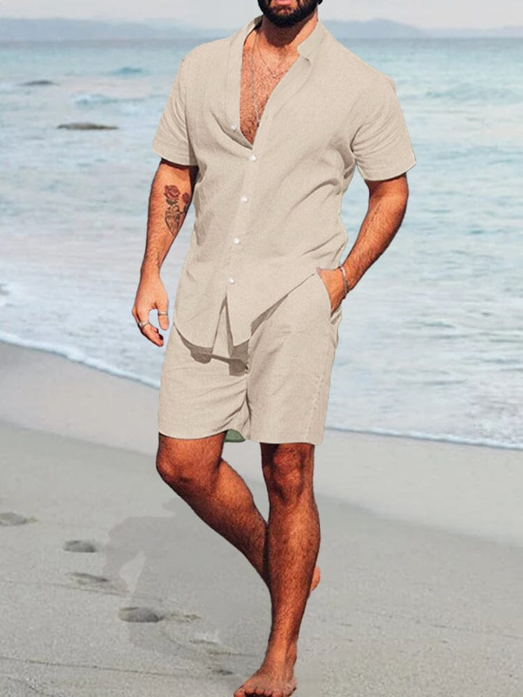 Men's Beach wear | Beach Shirts and Shorts for Men COOFANDY Men's Beach wear | Beach Shirts and Shorts for Men COOFANDY