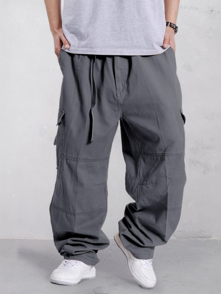 Comfortable Baggy Cargo Pants Pants coofandy 