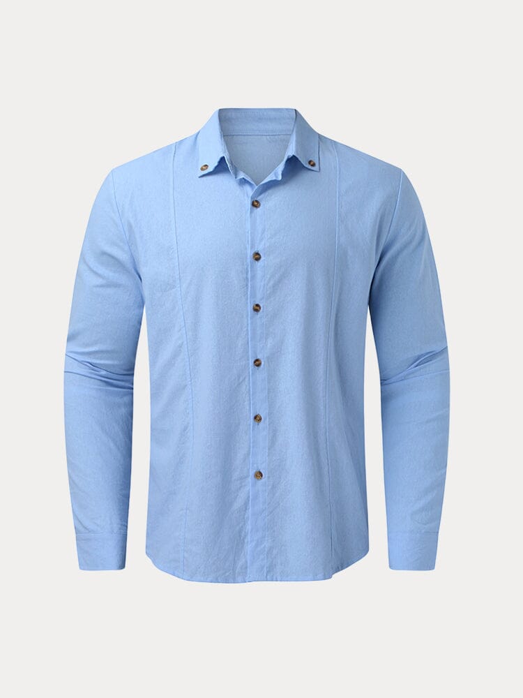 Basic 100% Cotton Button Shirt – COOFANDY