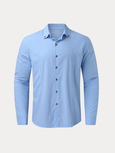 Basic 100% Cotton Button Shirt Shirts coofandy 