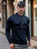 Premium Soft Stretch Polo Shirt Shirts & Polos coofandy Dark Blue S 
