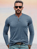 Minimalist Soft Stretch Undershirt Shirts & Polos coofandy Light Blue M 