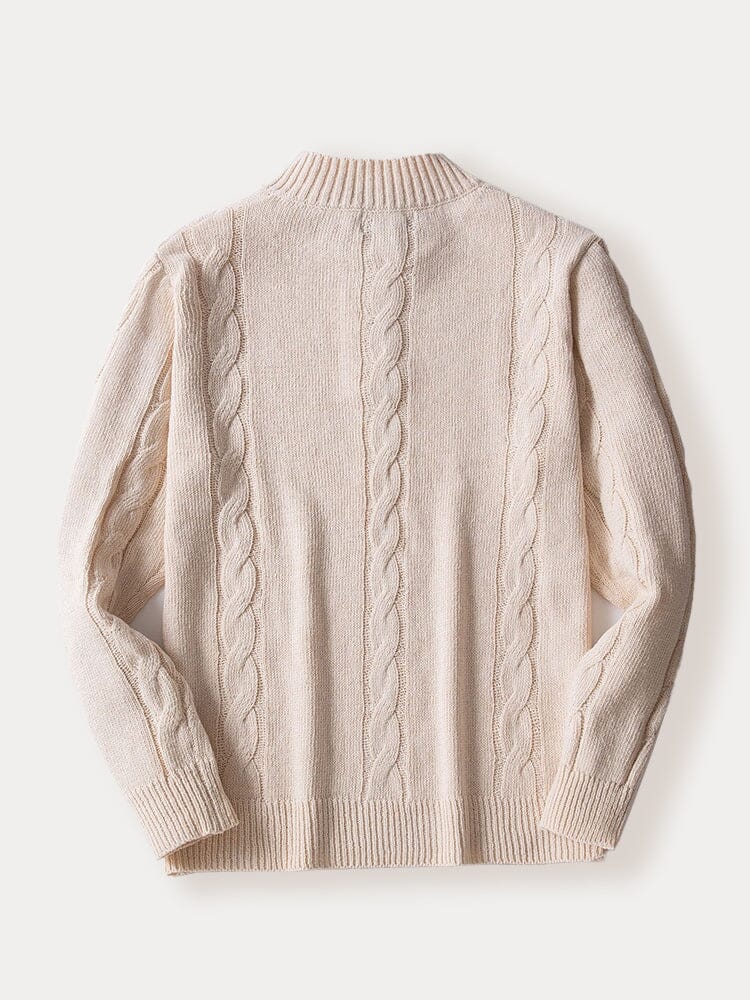 Casual Cable Knit Sweater Sweater coofandy 