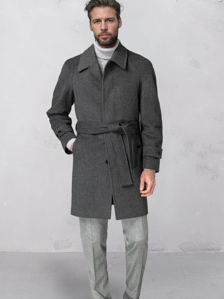 Elegant Comfy Tweed Coat Coat coofandy 