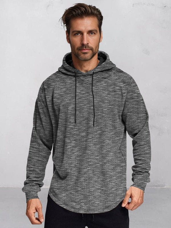 Casual Pullover Active Hoodie Hoodies coofandy Grey S 