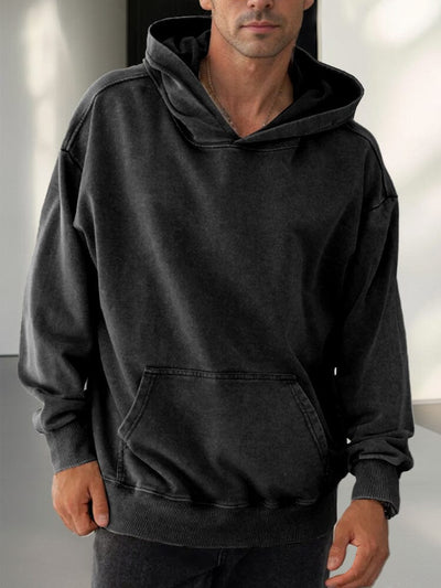 Casual Retro-Inspired Hoodie Hoodies coofandy 