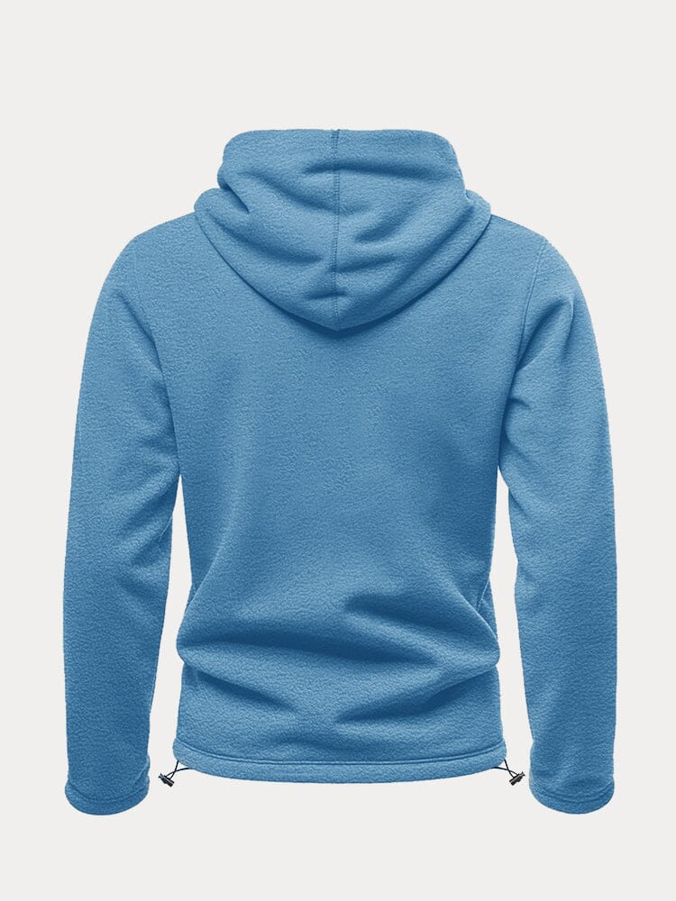 Comfy Warm Polar Fleece Hoodie Hoodies coofandy 