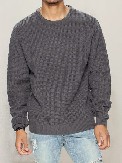 Essential Relaxed Knitted Sweater Sweater coofandy 