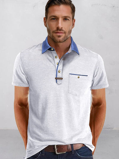 Everyday Relaxed Fit Polo Shirt Polos coofandy White S 