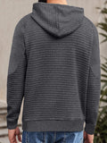 Comfy Relaxed Fit Waffle Hoodie Hoodies coofandy 