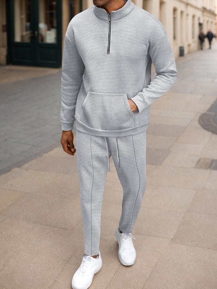 COOFANDY Mens Tracksuit 2 Piece Quarter Zip UK | Ubuy