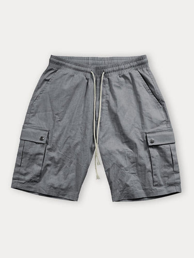 Lightweight 100% Cotton Cargo Shorts Shorts coofandy 