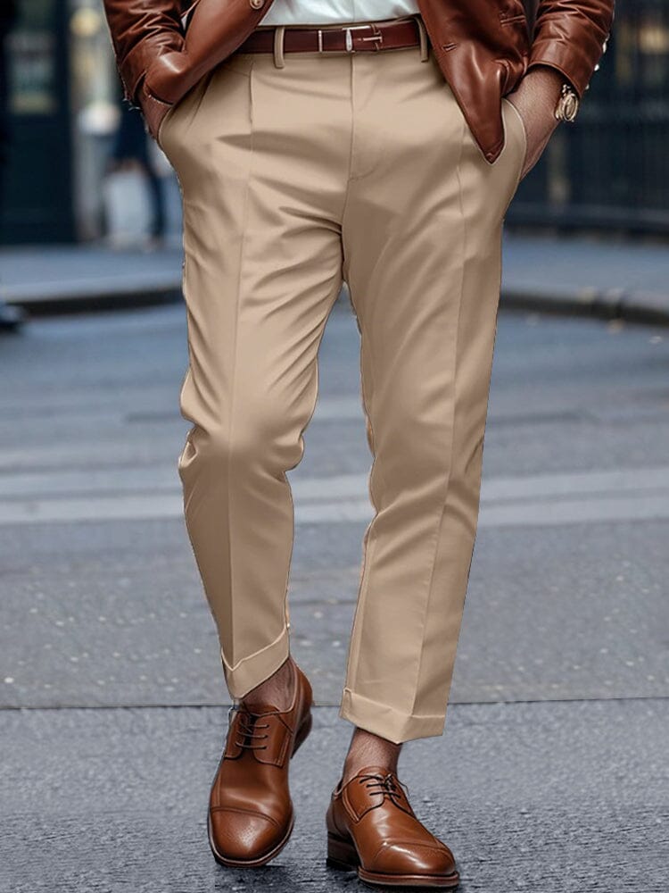 Essential Regular Fit Suit Pants Khaki / XXL Essential Regular Fit Suit Pants Khaki / XXL