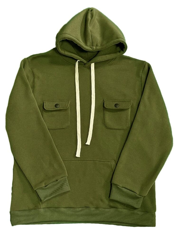 Everyday Comfort Fleece Cargo Hoodie