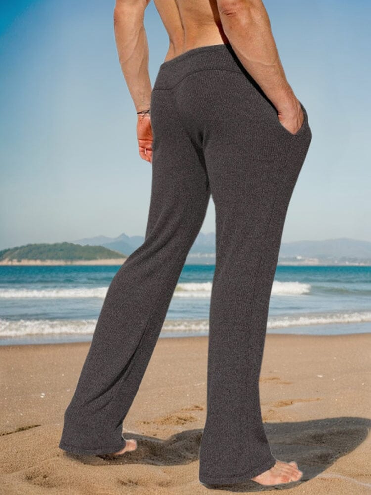 Ribbed Stretchy Athleisure Pants