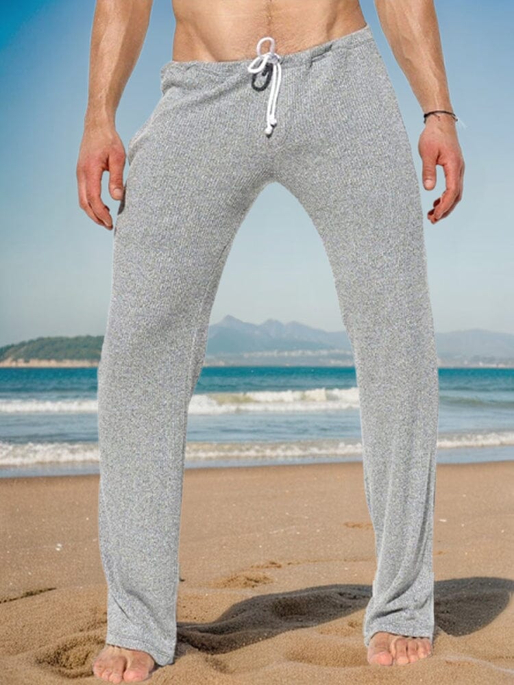 Ribbed Stretchy Athleisure Pants